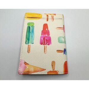 *RARE* Kate Spade New York Ice Cream Print Passport Holder